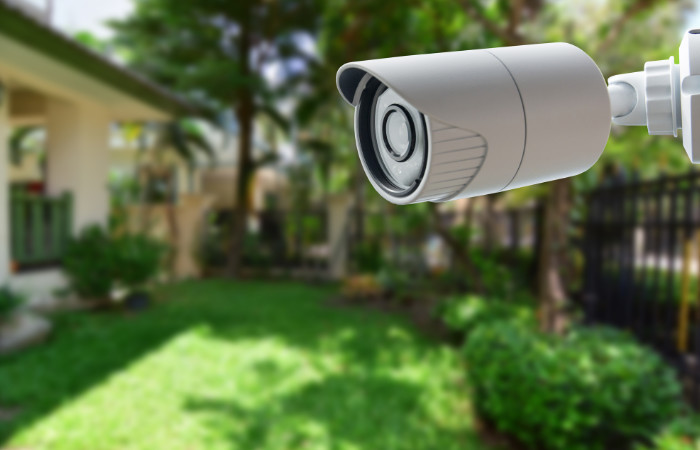 Bild på smart kamera övervakning